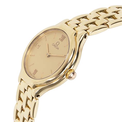 omega yellow gold price uk